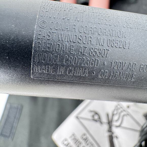 Conair Infiniti Pro Interchangeable Curling Wand Ceramic Rose Gold NIB CB0723GD - Picture 6 of 6